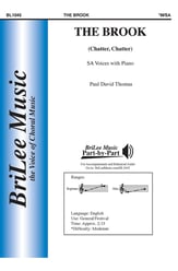 The Brook SA choral sheet music cover
